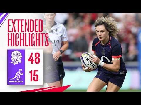 SUPER 8 | Extended highlights of Red Roses v Wallaroos