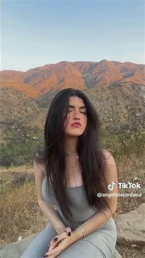 Beautiful Angelina Jordan in beautiful scenery #angelinajordan #reaction #new #viral #fyp #trending