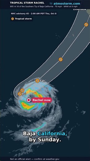 OUTDATED — Tropical Storm Rachel.