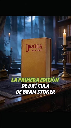 Primera edición de Drácula de Bram Stoker