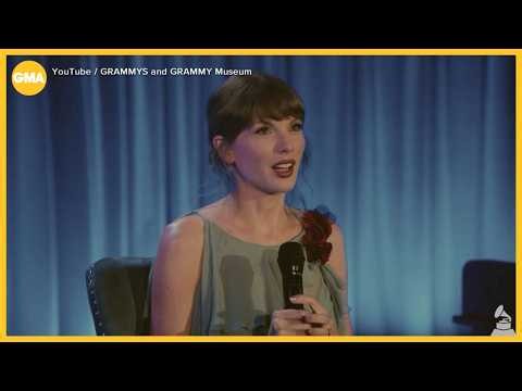 Taylor Swift opens up about songwriting with Recording Academy CEO
