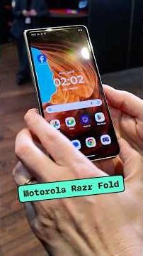 Motorola nailed the flip style foldable and now it’s joining the trend of book-style folds. #CES2026