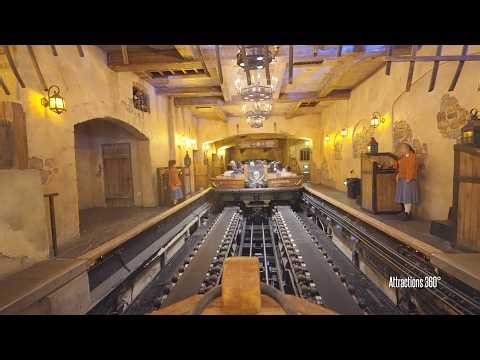 INCREDIBLE Pirates of the Caribbean Dark Ride | Boat Moves in All Directions!