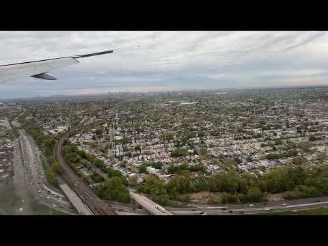 British Airways Boeing 777-300ER landing New York JFK Runway 22R