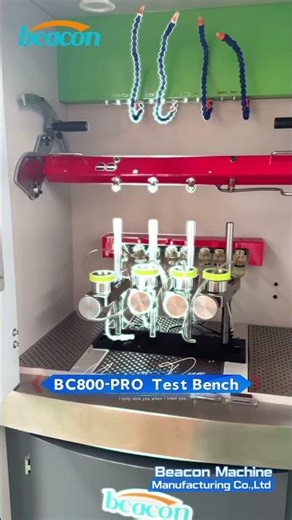 BC800-PRO Common Rail Injector Test Bench | 4-Channel Simultaneous Testing: Unparalleled Efficiency