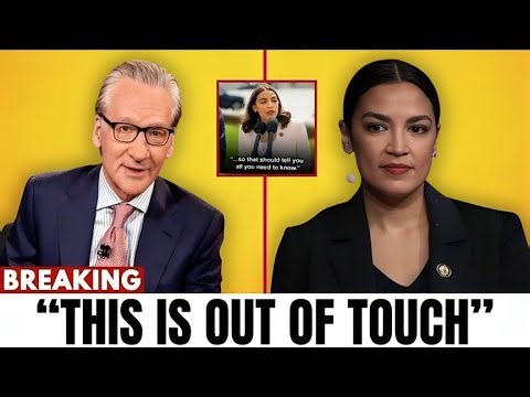 Bill Maher Confronts Alexandria Ocasio-Cortez in Shocking Live TV Moment 🔥📺