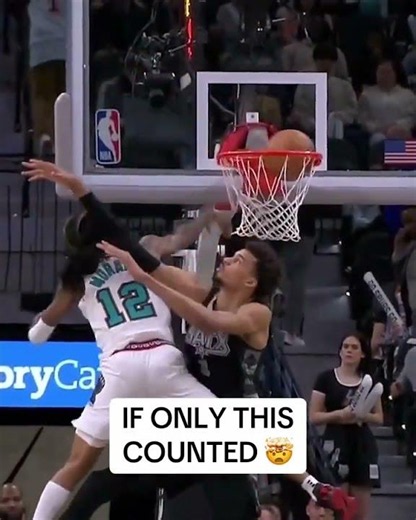 When Ja dunked on Wemby 😭