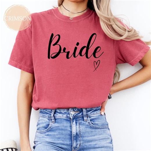 Team Bride Shirts, Bachelorette Party T-shirts, Bridesmaids Gifts, Bachelorette Shirts, Comfort Colors - Etsy