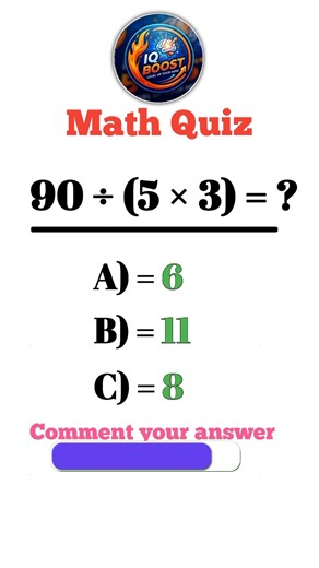 Only 1% Can Solve This Math Quiz! 🧠🔥