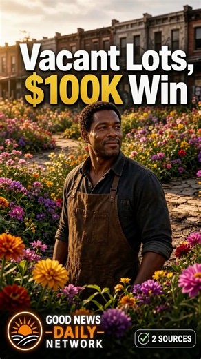 He Won $100K Growing Flowers