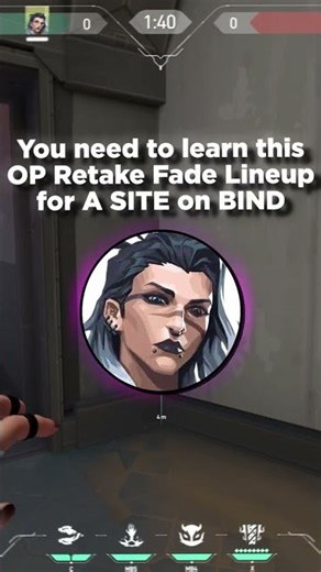 You need to learn this OP Retake Fade Lineup for A SITE on BIND