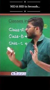 NID vs HID Explained #subnetting #coding