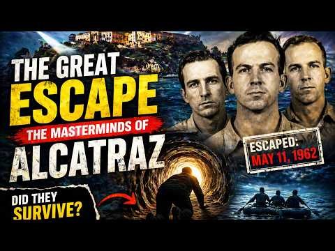 The Great Escape from Alcatraz Island 😱 | Masterminds Who Vanished Forever