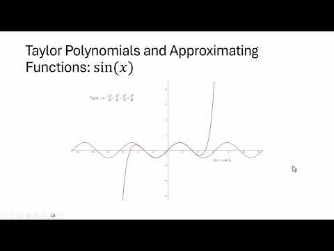Introduction to Taylor Series for Calculus II students Part 2