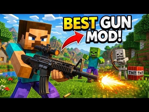 TOP 2 🔥 EPIC ARMY GUNS MOD ADDON AND THIS MODS GIVES.....YOU REALISTIC FEELS☠️