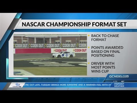 NASCAR returns to "Chase" format for 2026 Cup championship