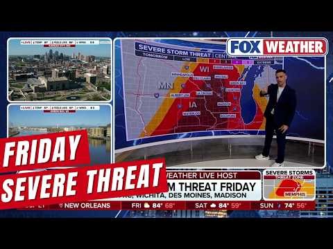 Intense Severe Storm Threat Friday Takes Aim At Millions