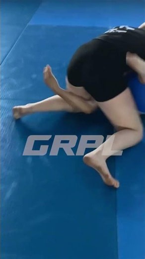 Mixed Wrestling Triangle Choke Finish