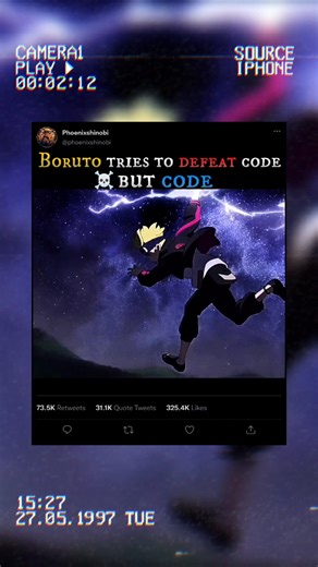 ☠️Boruto tries to defeat code but code || Naruto Shippuden