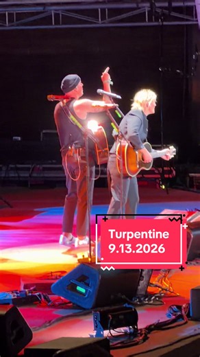 Turpentine. Well, most of it anyway. Hearing this song live is so special. And we got the harmonies without any instruction! @Brandi Carlile #turpentine #redrocks #brandicarlile #bramily #threepartharmony