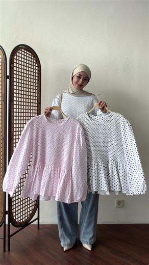 Rosella Closet New Arrivals: Polka Dot Tops