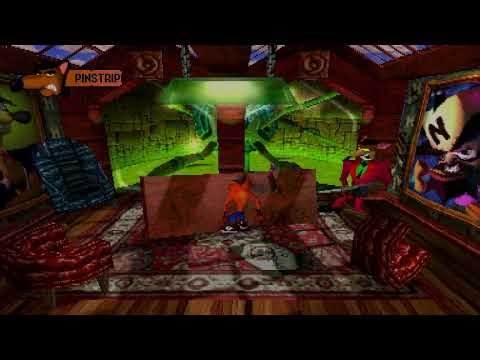 [PS1 4K] Crash Bandicoot - Pinstripe Boss Fight