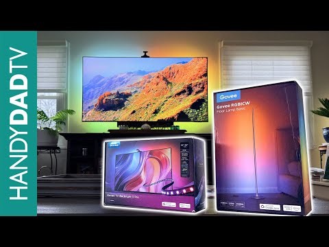 ENHANCE or ANNOY? Govee TV Backlight 3 Pro with Govee Basic Floor Lamps