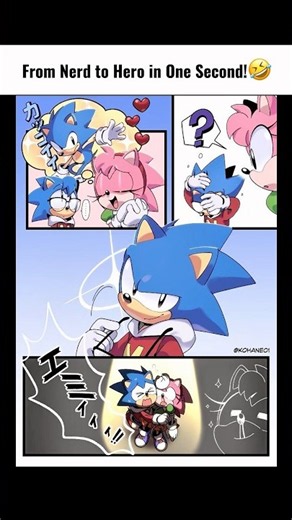 2. "From Nerd to Hero in One Second!