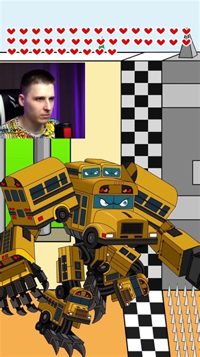 WHICH TRANSFORMERS CARS IS IMMORTAL? LIGHTNING MCQUEEN SCHOOL BUS THOMAS THE TRAIN Cartoon Animation