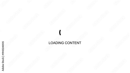 Loading animation loading progress indicator buffering symbol