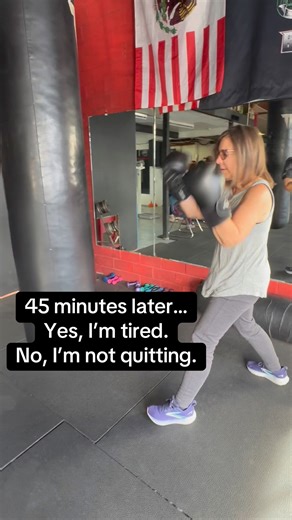 Done>Perfect Drop a 🥊 if you finish what you start. #FinishStrong #SassyStrength #WomenWhoTrain #AgeStrong #BoxingLife #NoExcuses #StrongEnergy Terri Ernie | Deb Zion Johnson