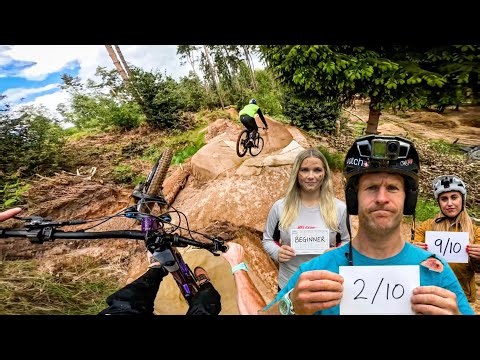 THESE 3 RIDERS RATE MY NEW BIKE PARK!!