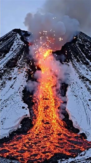 USA Volcano Eruption 🌋 | Massive Lava Explosion Caught on Camera 😱 | Nature Power