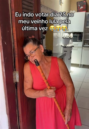 Eu indo votar dia 25 no meu velhinho Lula pela última vez