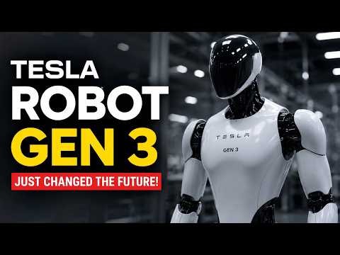 Tesla Robot Gen 3 Just Changed the Future!