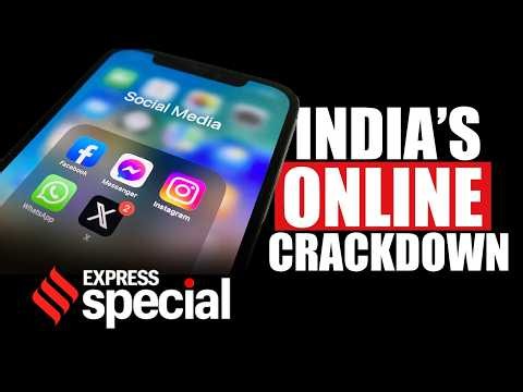 India’s Digital Crackdown: 1.95 Lakh Content Blocking Orders Explained | Indian Express Special