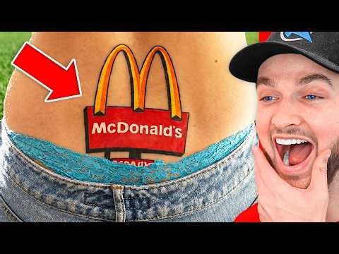 World’s Funniest Body Art Designs!