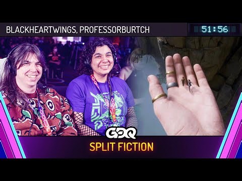 Split Fiction by blackheartwings and ProfessorBurtch in 51:56 - Awesome Games Done Quick 2026
