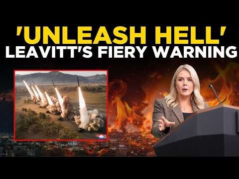 WHITE HOUSE IRAN BRIEFING LIVE | Karoline Leavitt Gives Urgent Update on Military Operations | LIVE