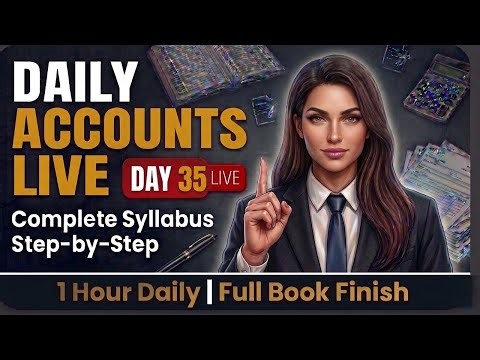 GST Ka Sabse Easy Explanation 😱 | Day 35 Accounts Live