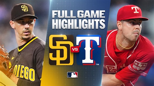 PADRES vs. RANGERS Full Game Highlights (6/20/26) | MLB Highlights