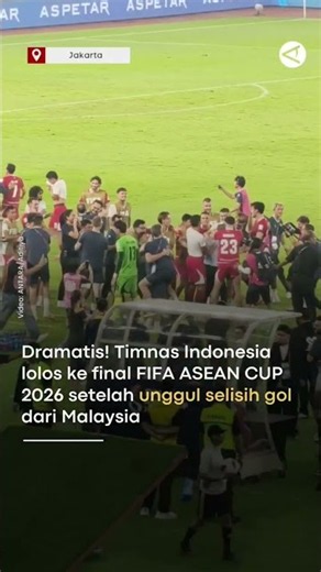 Kalahkan Bangladesh! Timnas Indonesia melaju ke final FIFA ASEAN CUP 2026