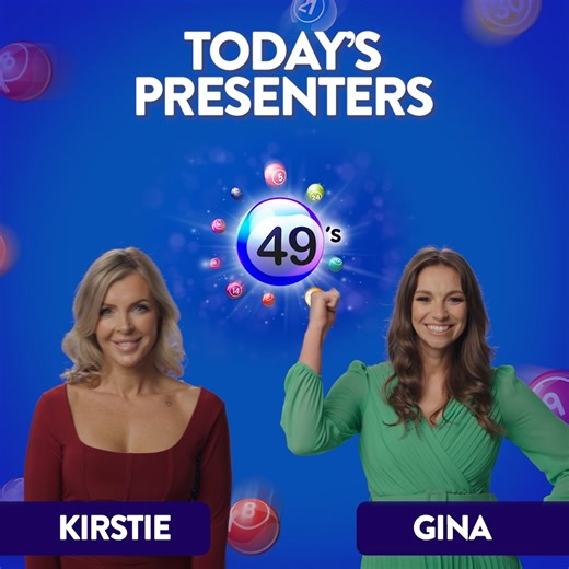 Midweek sorted! ✅ #Kirstie49s brings you the Brunchtime draw (11:49) and Lunchtime draw (12:49) today. Then #Gina49s rounds things off with Drivetime draw (16:49) and Teatime draw (17:49). Have a great day! 🙂All times shown in UK time.