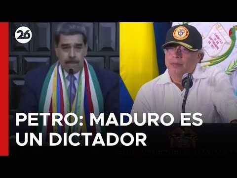 🚨 COLOMBIA - VENEZUELA | Petro admite que "Maduro es un dictador"