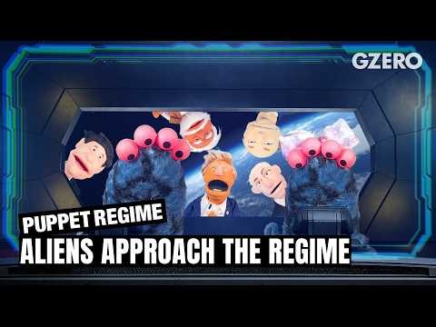 Aliens invade the Regime! | PUPPET REGIME