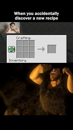 How it Feels Discovering a New Recipe #minecraft