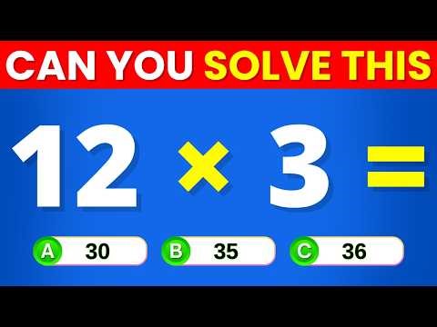 🧠🔥 Ultimate Math Challenge Quiz – Only Smart Minds Can Solve All Questions! 💯⚡