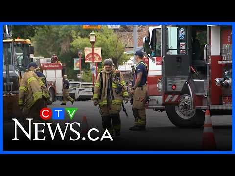 Gas leak forces evacuations in downtown Calgary