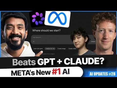 Zuckerberg Finally Built An AI That Beats Claude And GPT (+12 AI Updates)