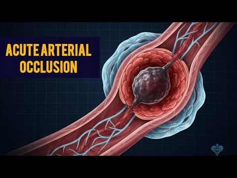 Acute Arterial Occlusion | Vascular Surgery Lecture | Causes, Diagnosis & Management